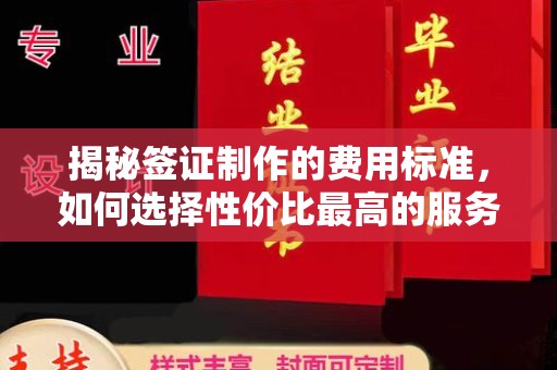 韶关揭秘签证制作的费用标准，如何选择性价比最高的服务？